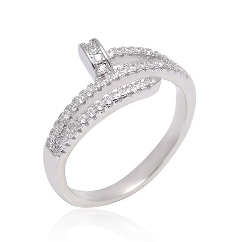 Silver Nail Women Ring For Women - Gold Trove